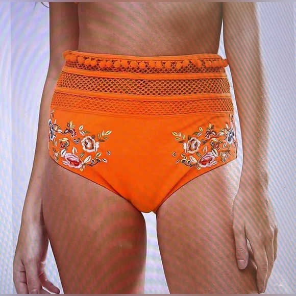 Asos Swim Premium Pom Pom Embroidered Fishnet
Triangle Bikini - Picture 5 of 11